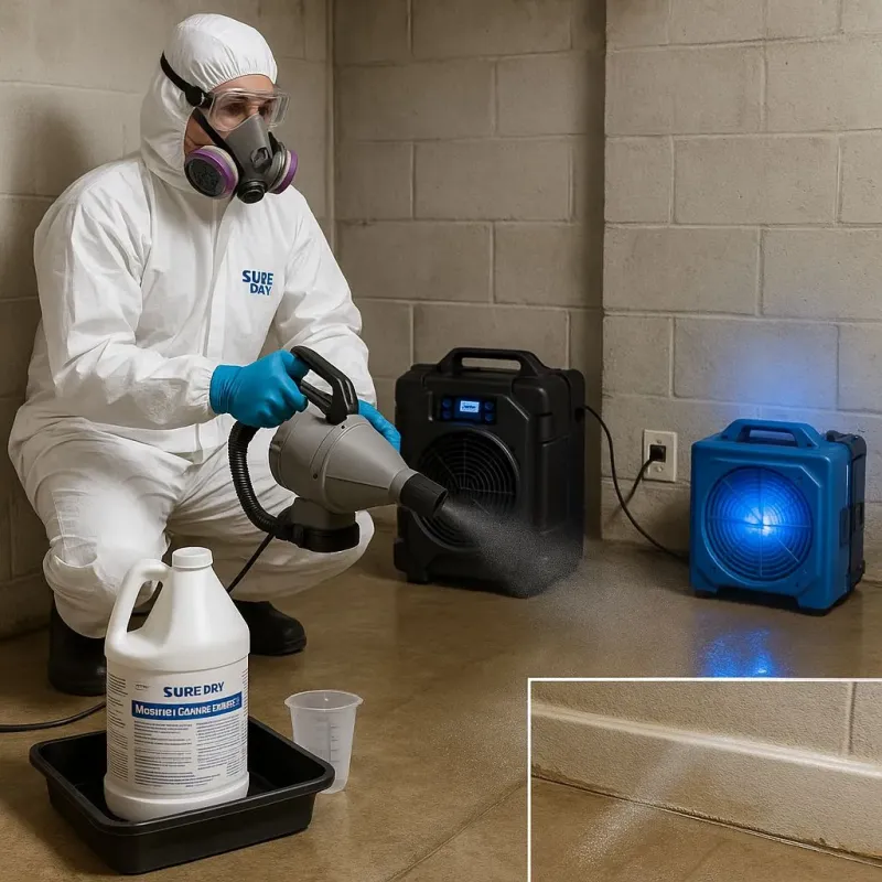 Sanitization and Odor Removal process in Lisle, IL