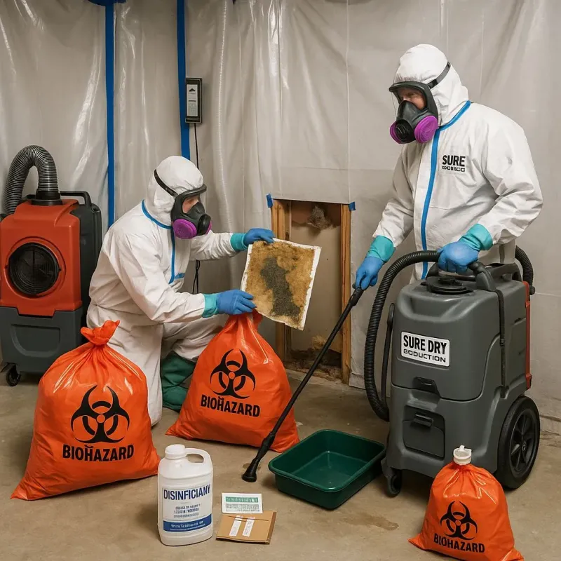 Contaminated Water Handling Protocols process in Lisle, IL