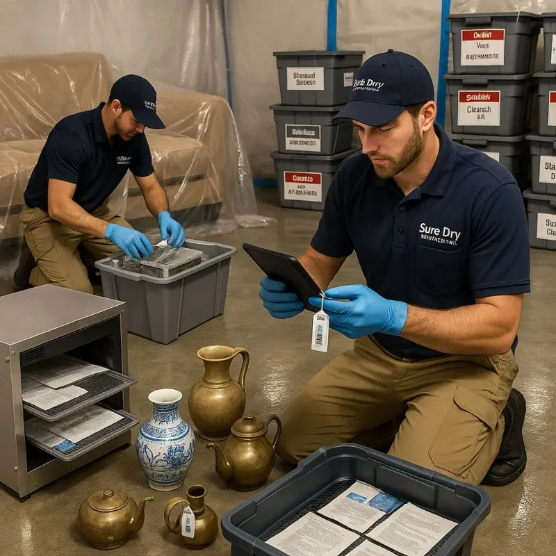 Content Protection and Restoration process in Lisle, IL