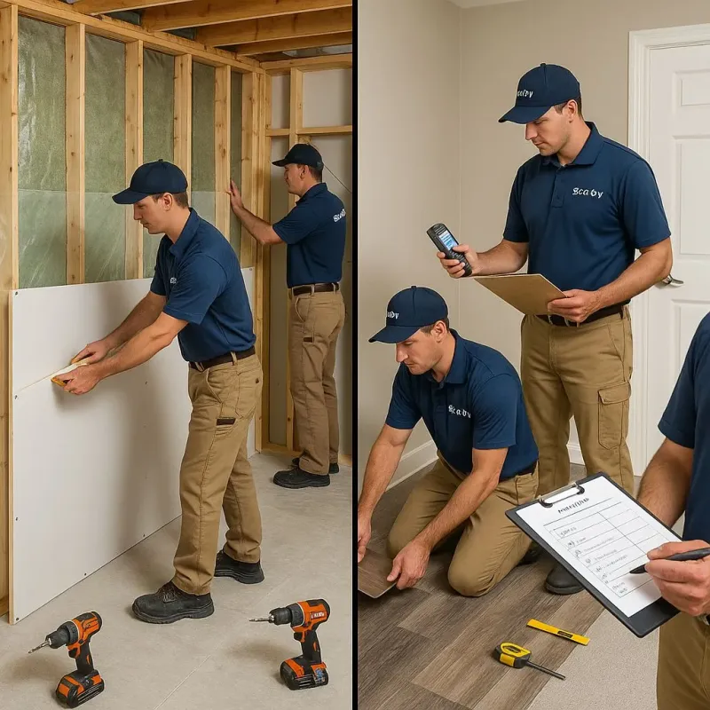 Repairs and Reconstruction process in Lisle, IL