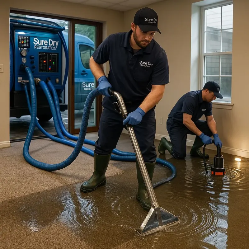 Water Extraction and Removal process in Lisle, IL